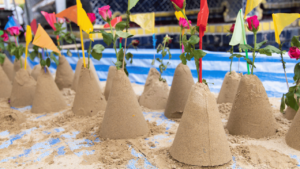  Sand Stupas