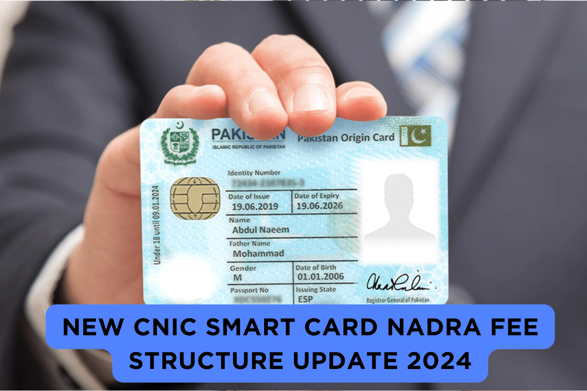 Smart Card NADRA Fee